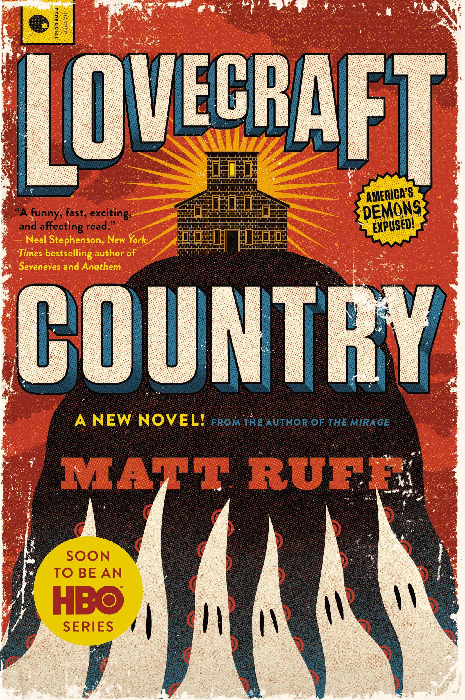 Lovecraft Country, Book Review, HBO, HBOMax, Matt Ruff, Horror, Black people. Zombies, monsters, Jim Crow, library. librarian, reading, books, racism, racist, Jordan Peele,