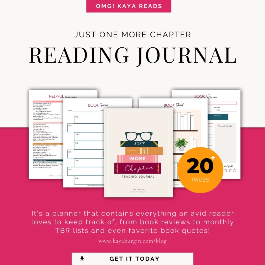 Reading Journal | OMG! Kaya Reads